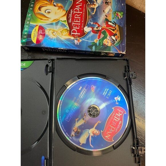 Disney PeterPan limited edition DVD with bonus material EE - Picture 3 of 3